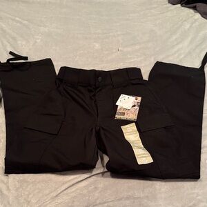 Men's Versatile Black Cargo Pants